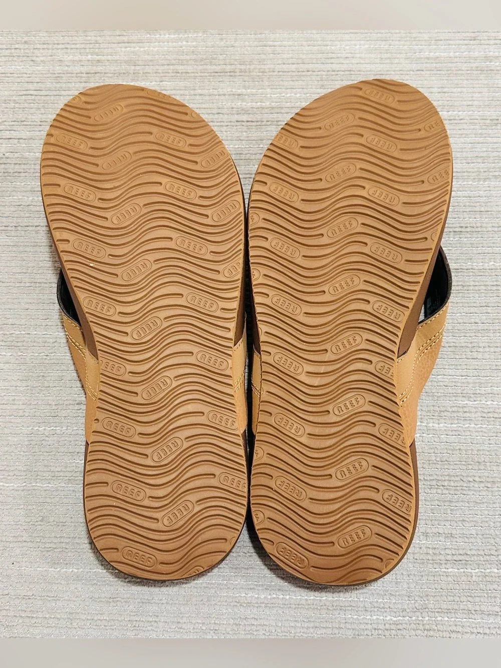 REEF Cushion Spring 2.0 Men's Flip Flop Sandals Bronze Brown Size 13